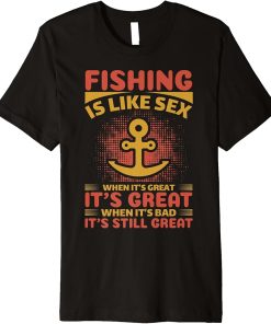 Fishing Rods Lovers | Funny Fishing Sayings | Funny Fishing Premium T-Shirt